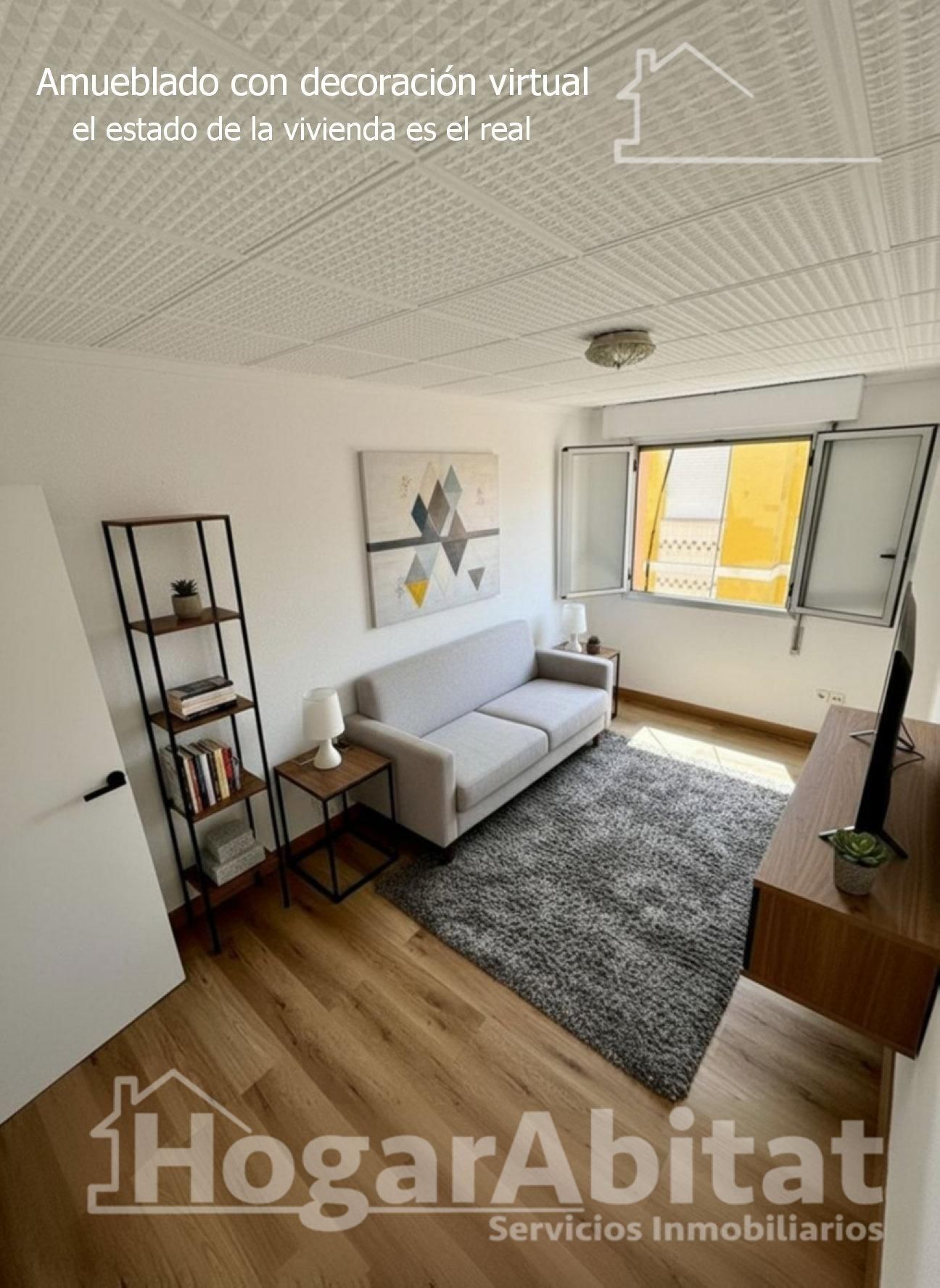 Sala d'estar de Pis en venda en Burriana / Borriana amb Traster