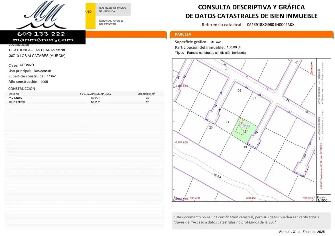 Casa o xalet en venda en Los Alcázares amb Calefacció, Jardí privat i Terrassa