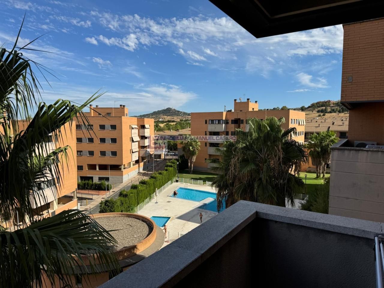Exterior view of Flat to rent in Cáceres Capital  with Air Conditioner, Heating and Terrace