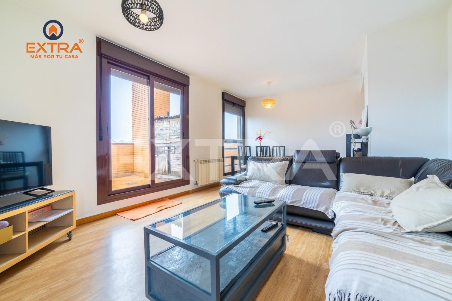 Living room of Attic for sale in Las Rozas de Madrid  with Heating, Private garden and Terrace