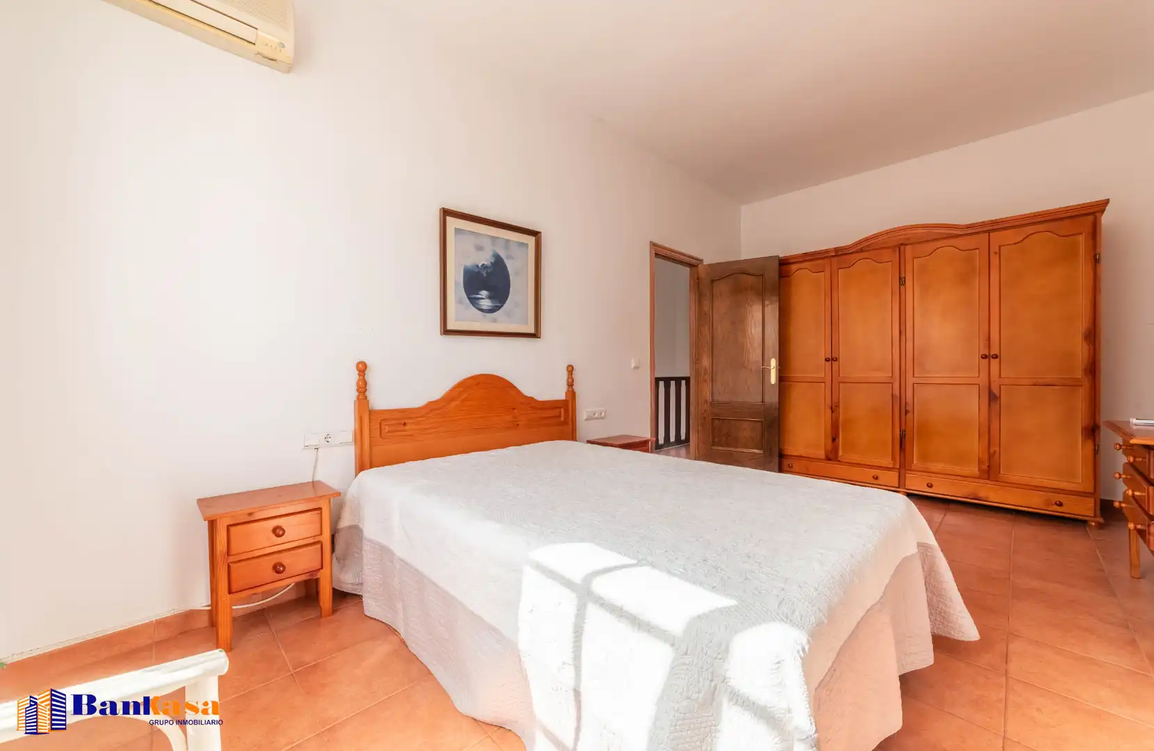 Dormitori de Casa adosada en venda en Pizarra amb Aire condicionat, Terrassa i Traster