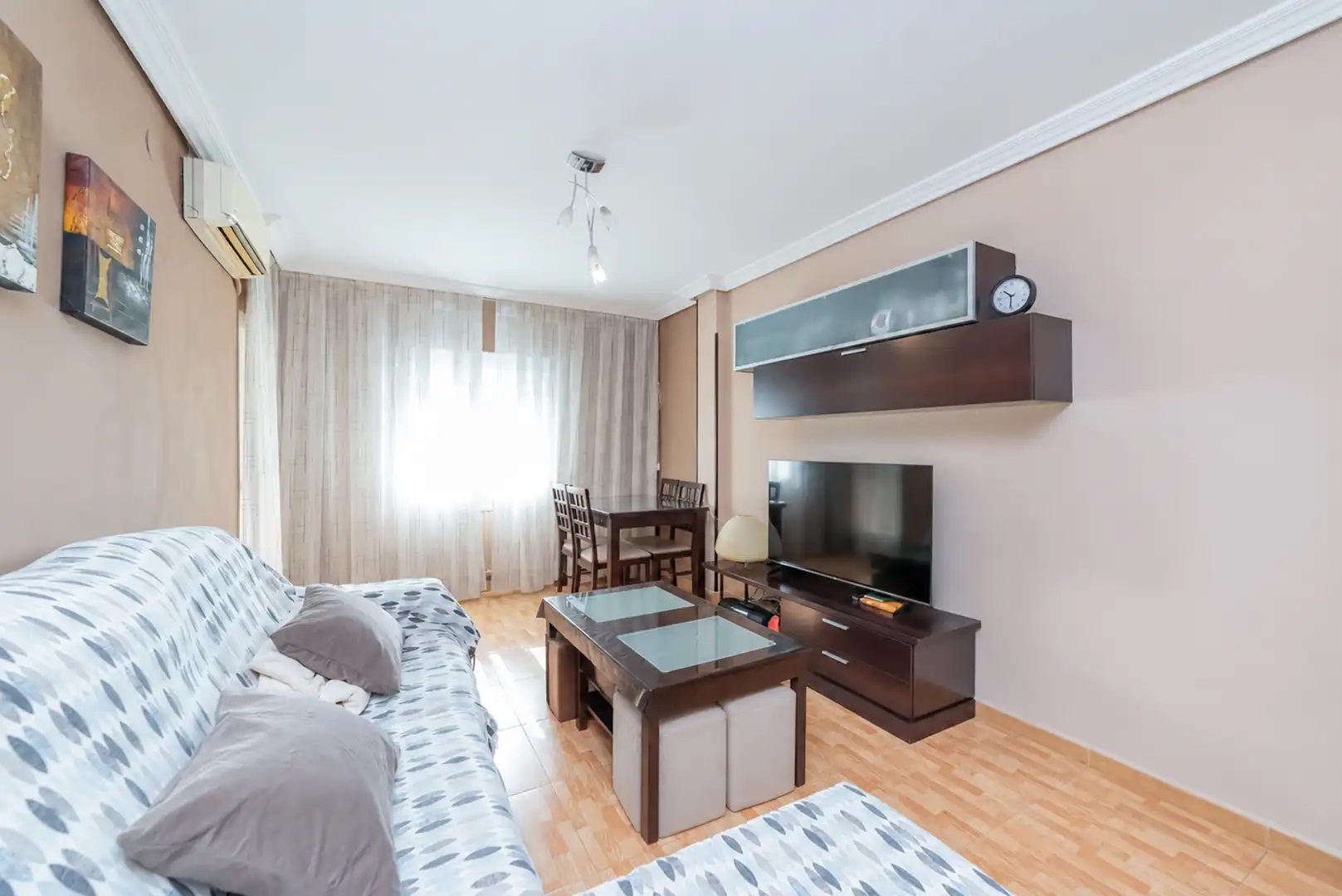Sala de estar de Piso en venta en Parla con Calefacción y Terraza