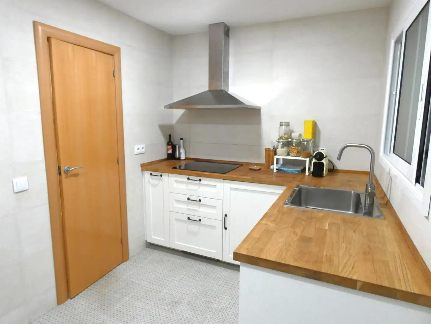 Cocina de Piso en venta en Santa Coloma de Gramenet con Aire acondicionado, Calefacción y Parquet