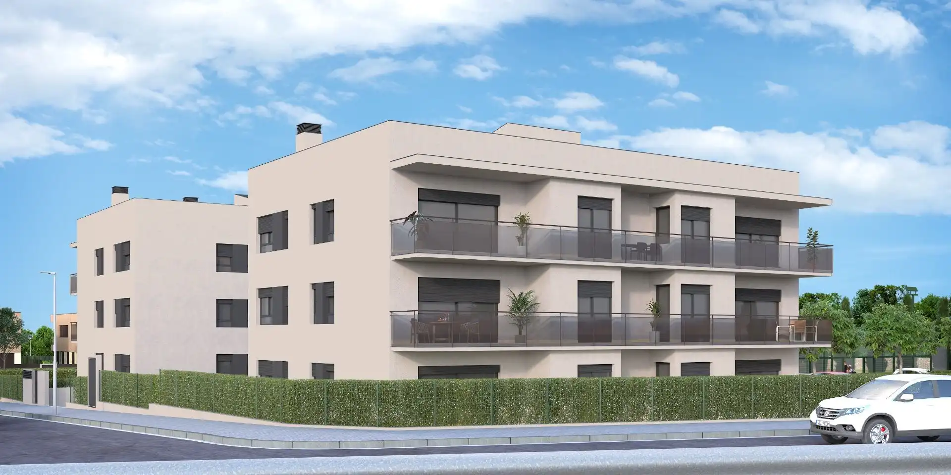 Vista exterior de Piso en venta en Pals con Aire acondicionado, Calefacción y Piscina comunitaria