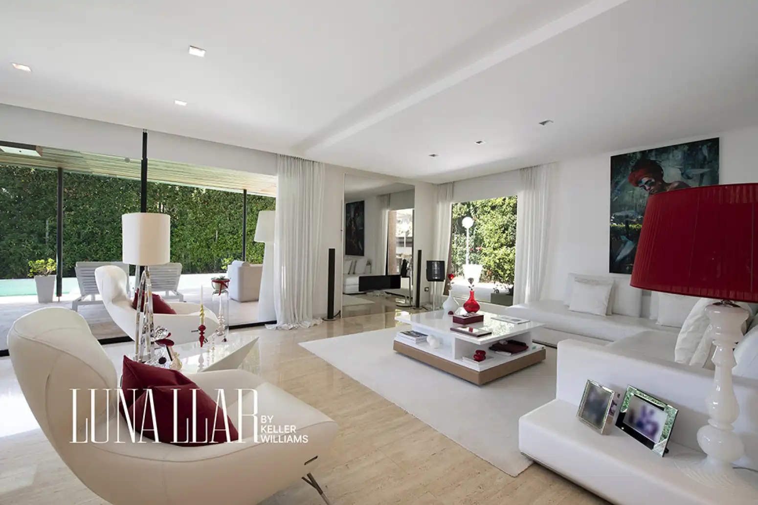 Living room of Houses for sale in Castelldefels  with Swimming Pool