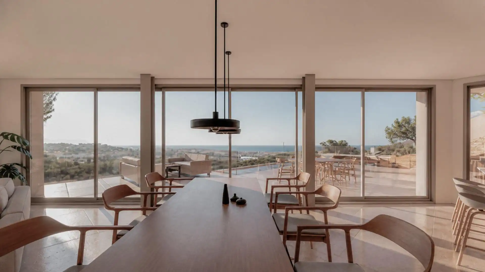 Dining room of Houses for sale in Vilassar de Mar  with Air Conditioner, Heating and Private garden
