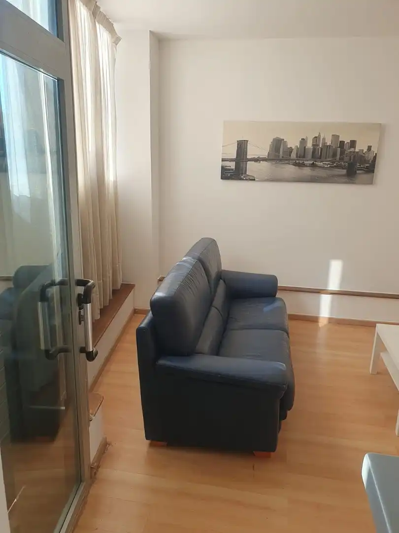 Living room of Flat for rent in Roquetas de Mar  with Air Conditioner, Heating and Furnished