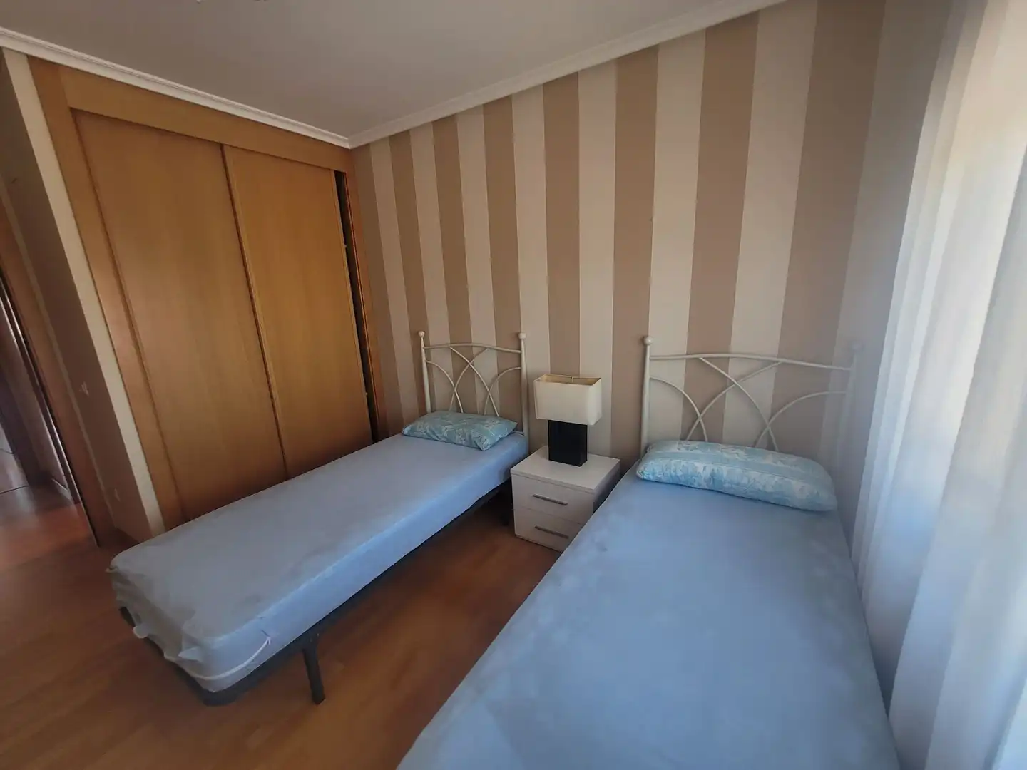 Bedroom of Apartments for rent in  Logroño  with Air Conditioner, Heating and Terrace