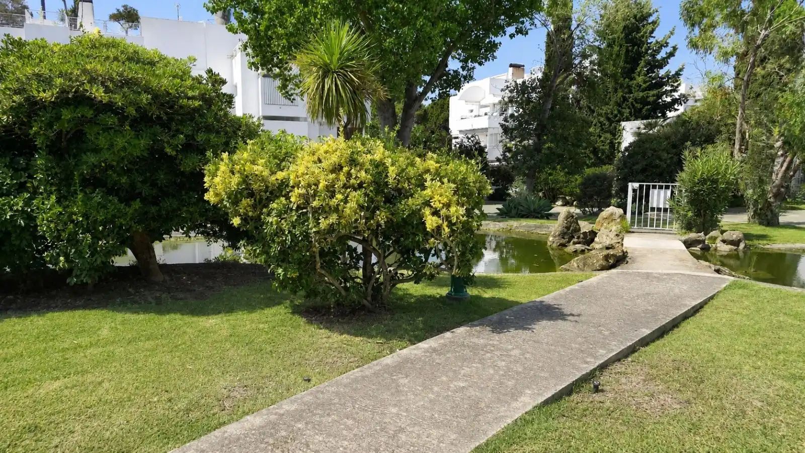 Jardí de Apartament en venda en Pollença amb Aire condicionat, Calefacció i Jardí privat