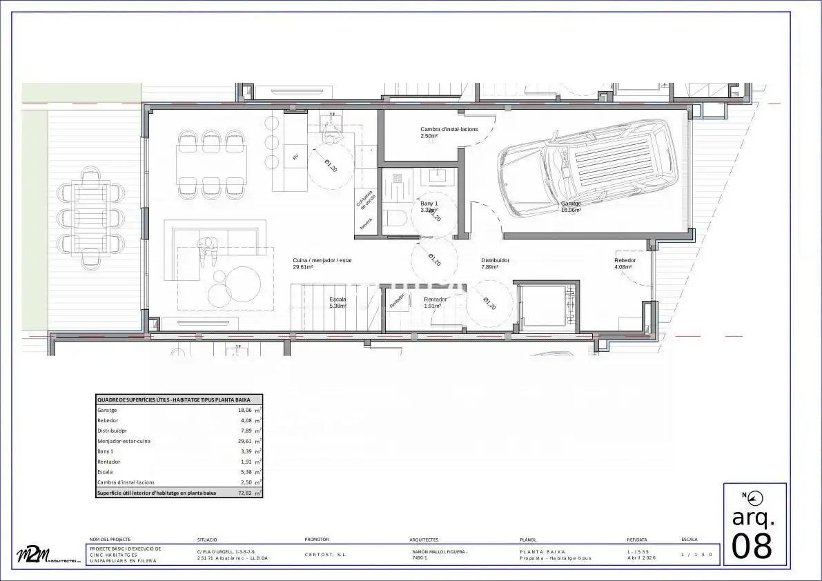 Casa a schiera con terrazza in vendita a Calle pla d'urgell, imagen 7