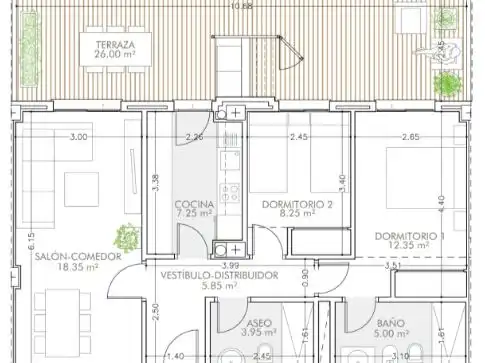 Flat for rent in San José de la Rinconada