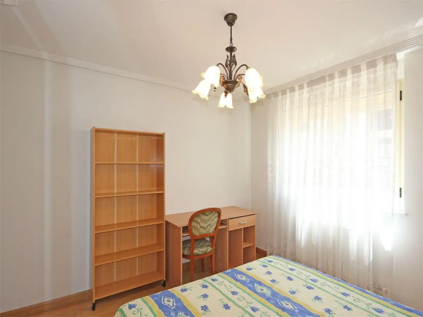 Bedroom of Flat for rent in Salamanca  with Heating, Terrace and Furnished