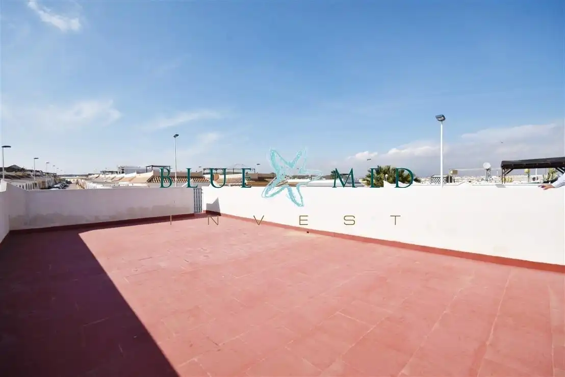 Terraza de Casa o chalet en venta en Mazarrón con Jardín privado, Terraza y Piscina