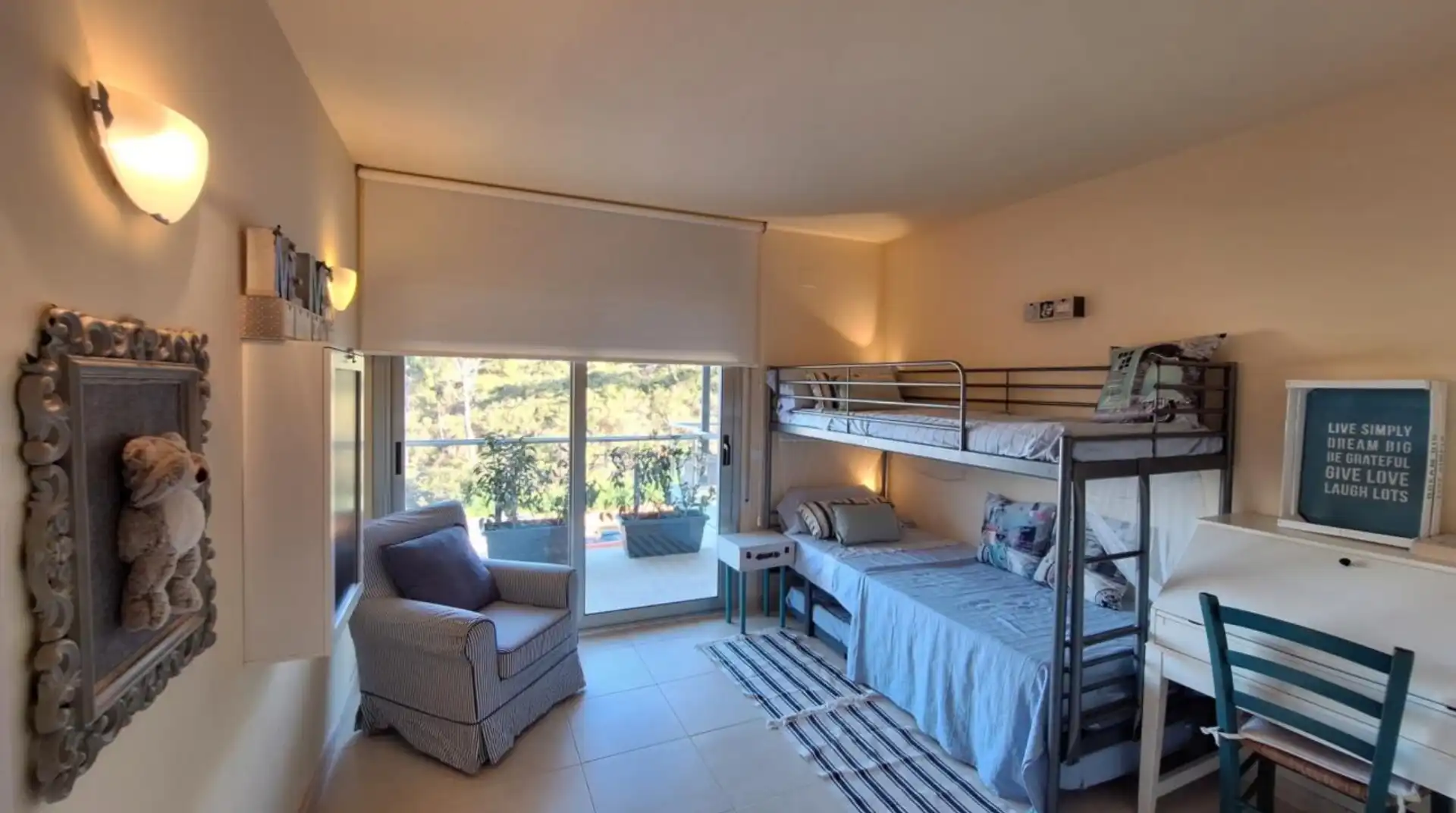 Habitación de Dúplex de alquiler en Begur con Aire acondicionado, Calefacción y Terraza