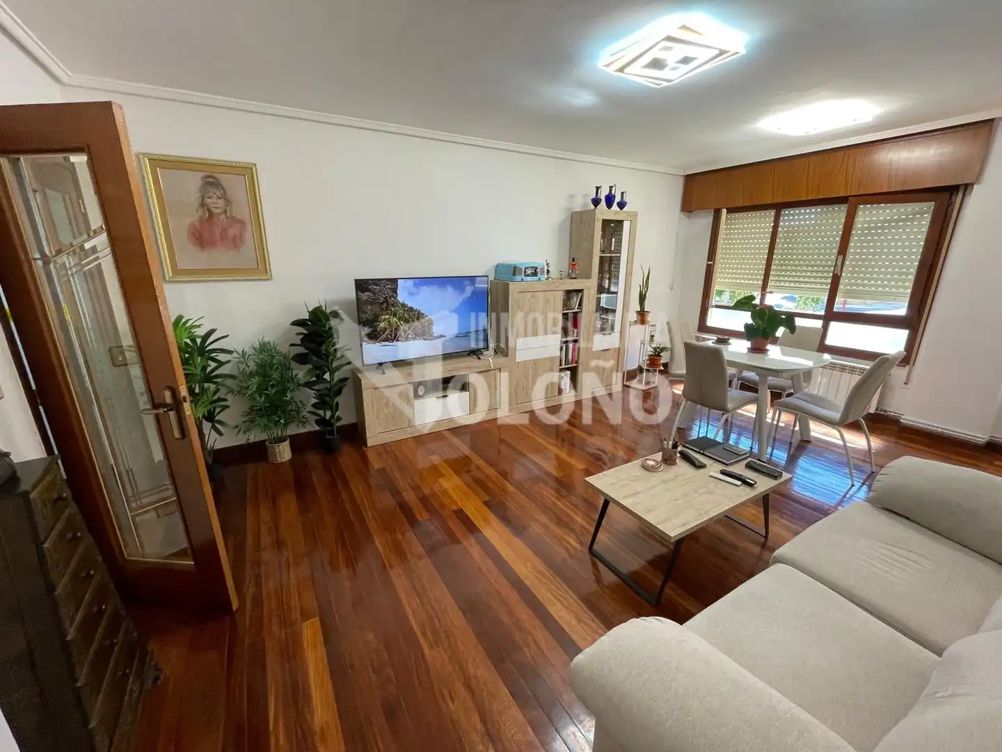 Living room of Flat for sale in Haro  with Heating, Parquet flooring and Storage room