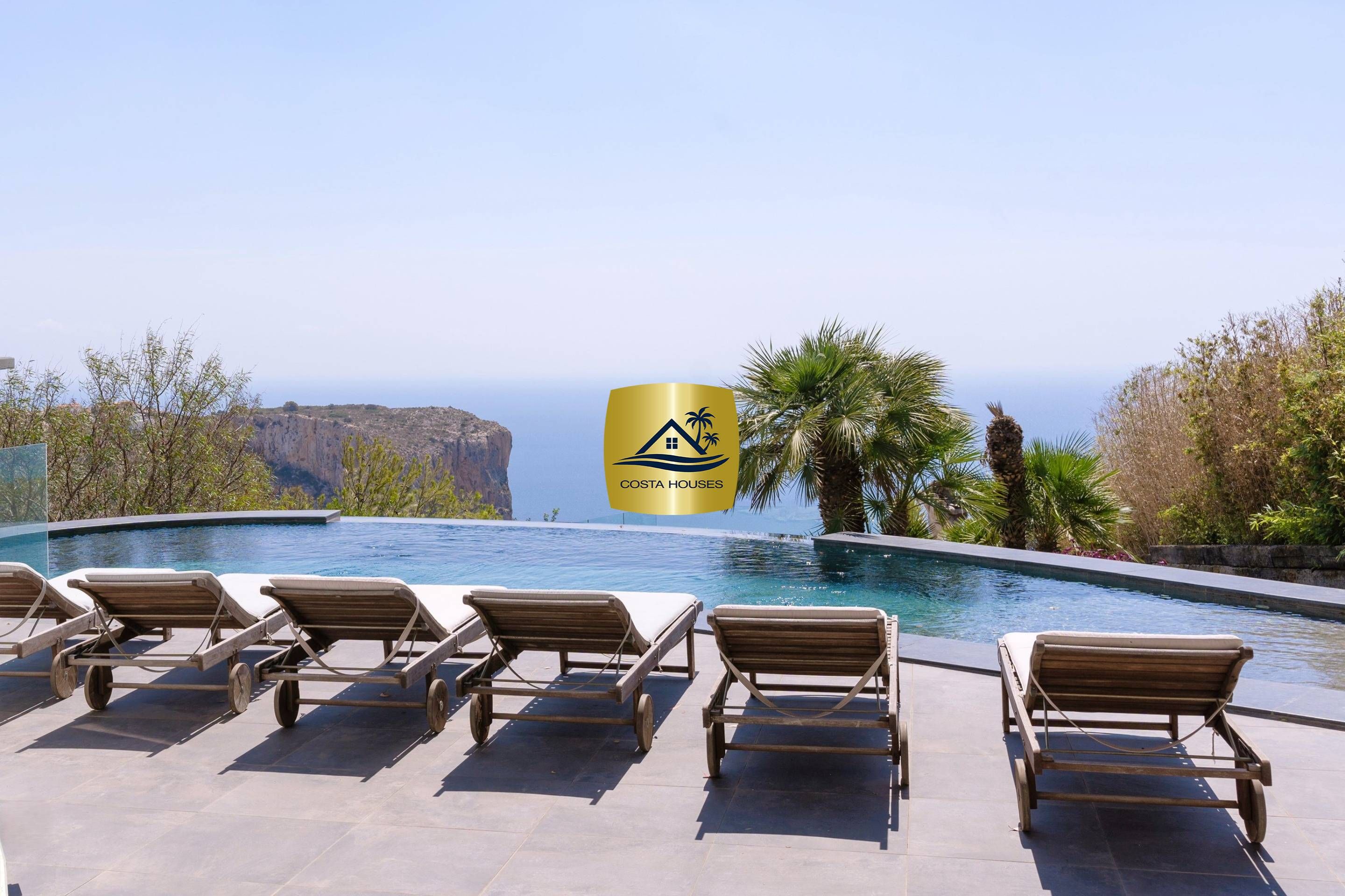 Piscina de Casa o chalet en venta en Benitachell / El Poble Nou de Benitatxell con Aire acondicionado, Calefacción y Jardín privado