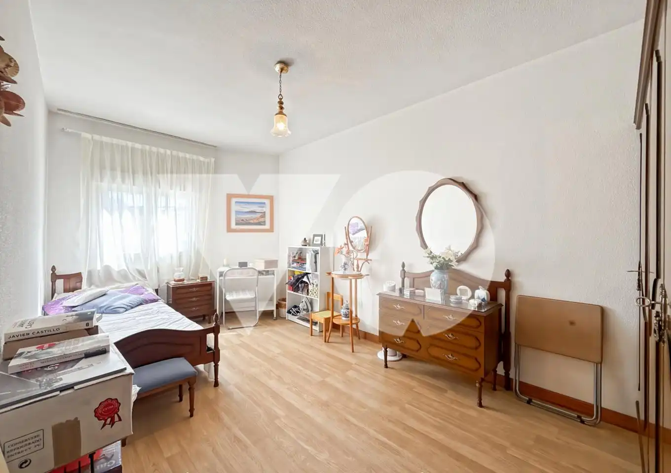 Bedroom of Flat for sale in Madrid  with Air Conditioner, Heating and Terrace
