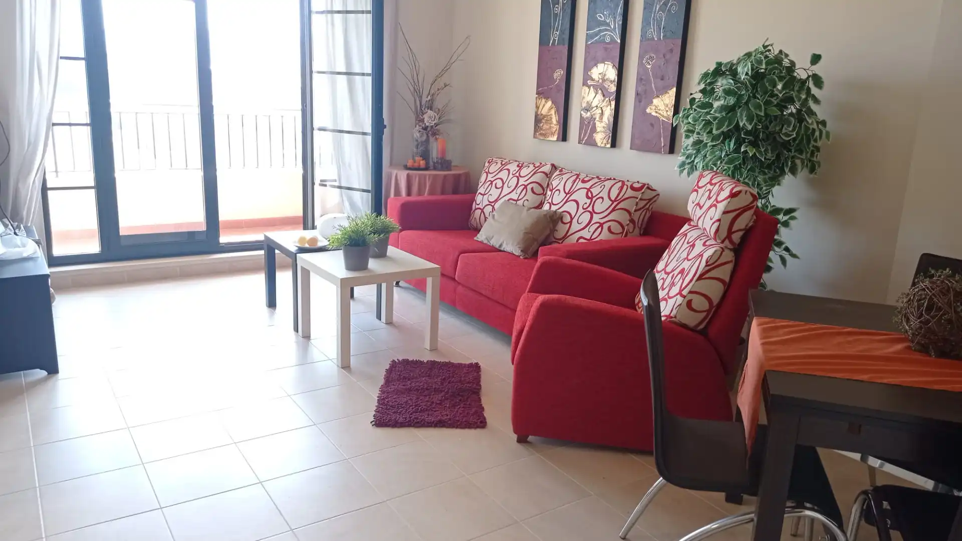 Living room of Duplexes for sale in Foz  with Terrace, Storage room and Furnished