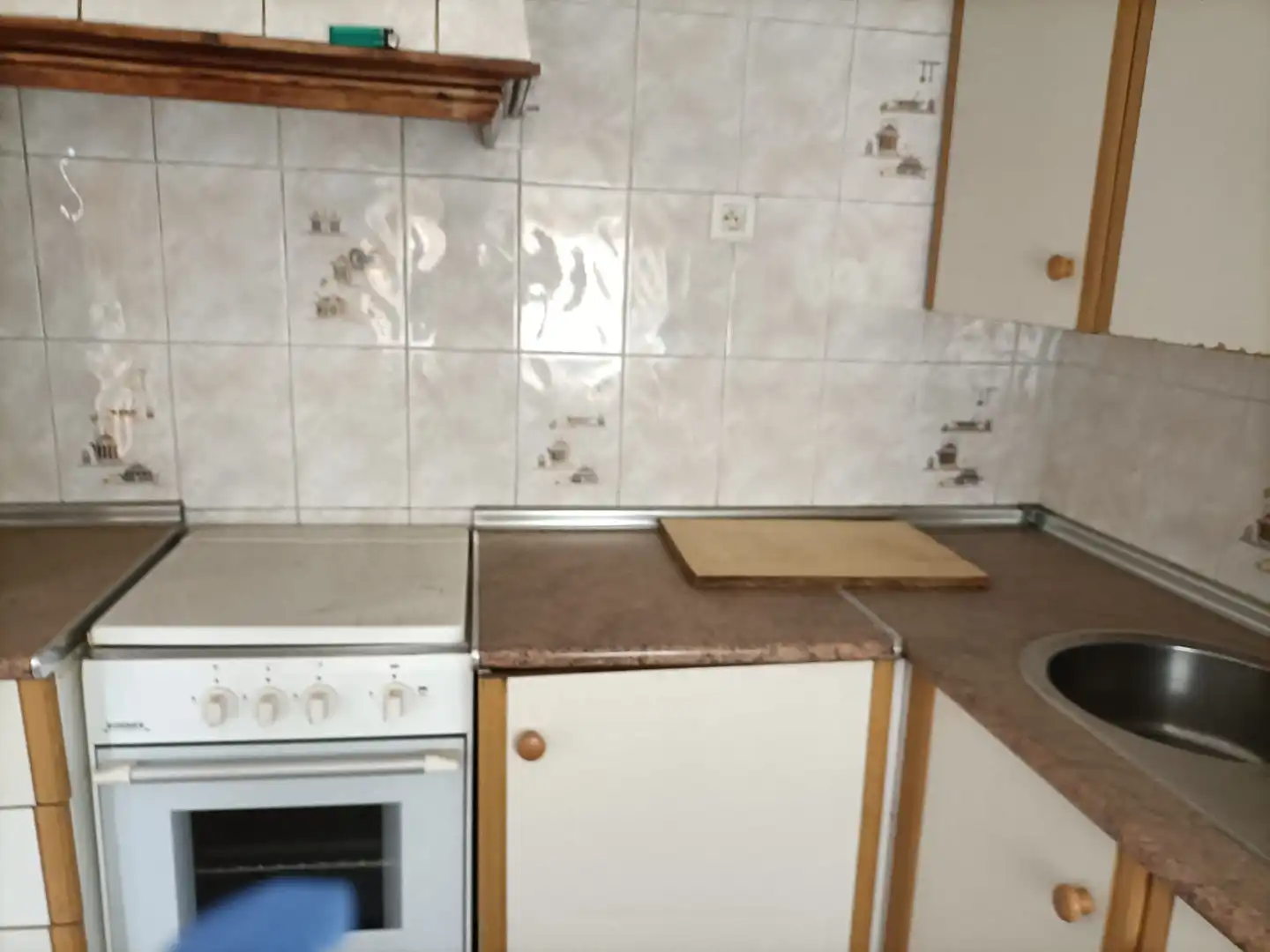 Küche von Haus oder Chalet zum Verkauf in Villarrobledo mit Privatgarten, Möbliert und Waschmaschine