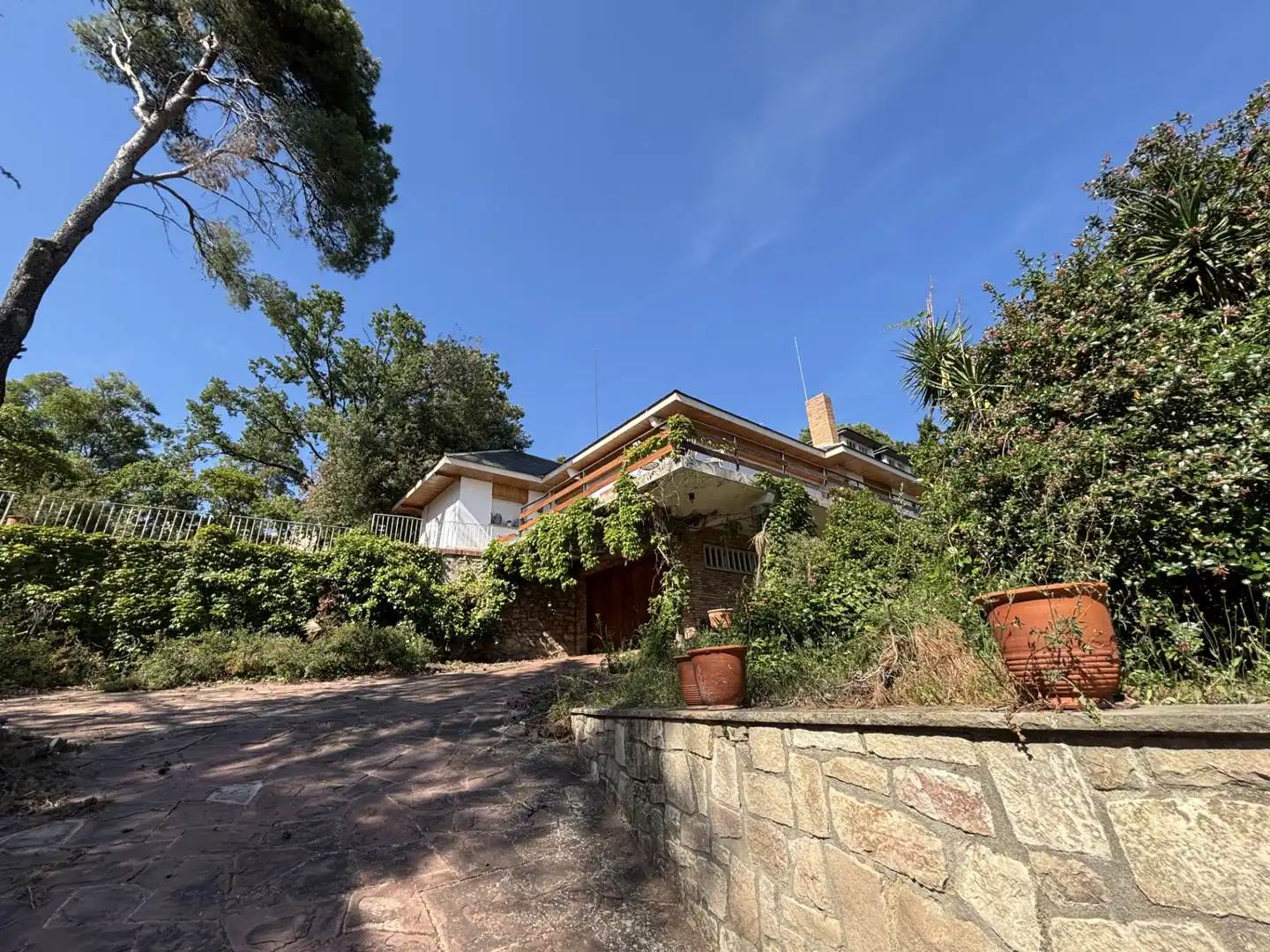 Vista exterior de Casa o chalet en venta en Sant Feliu de Codines con Calefacción, Jardín privado y Parquet