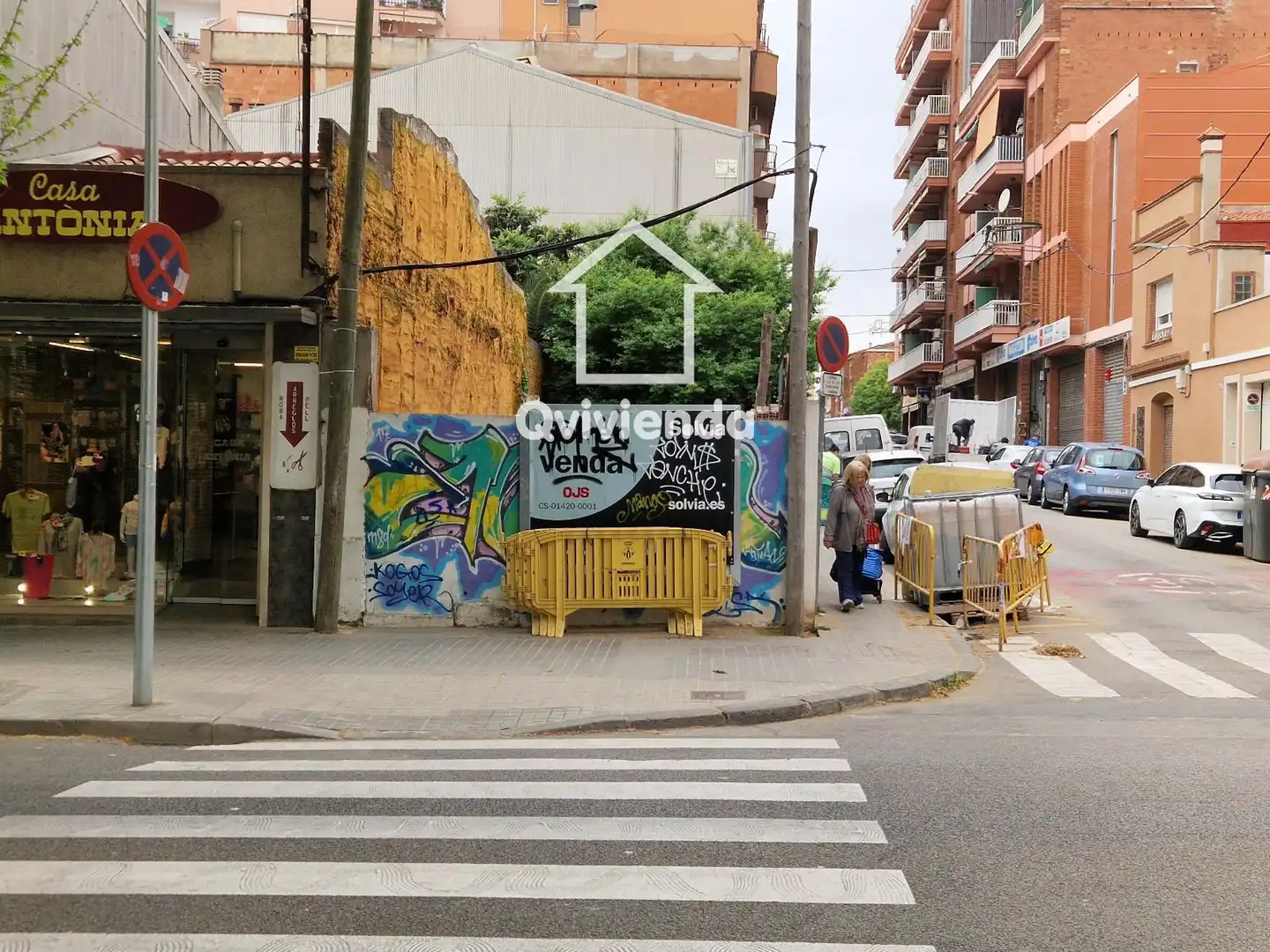 Vista exterior de Terreno en venta en Sabadell