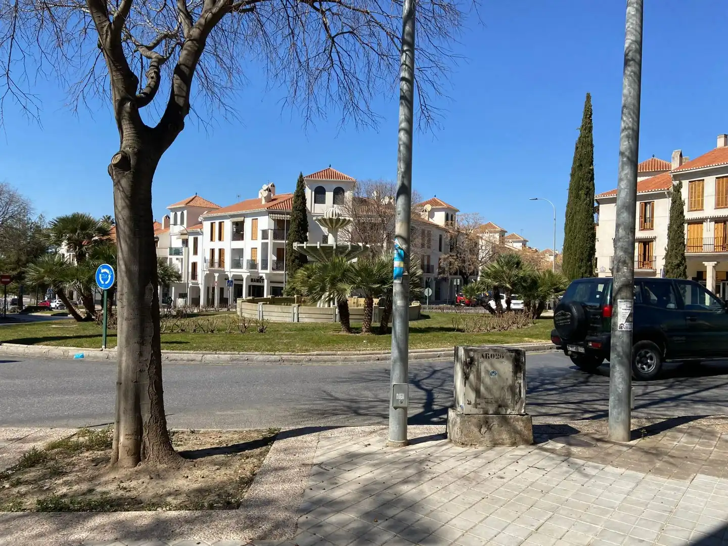 Exterior view of Flat for rent in Granada  with Heating, Private garden and Community pool