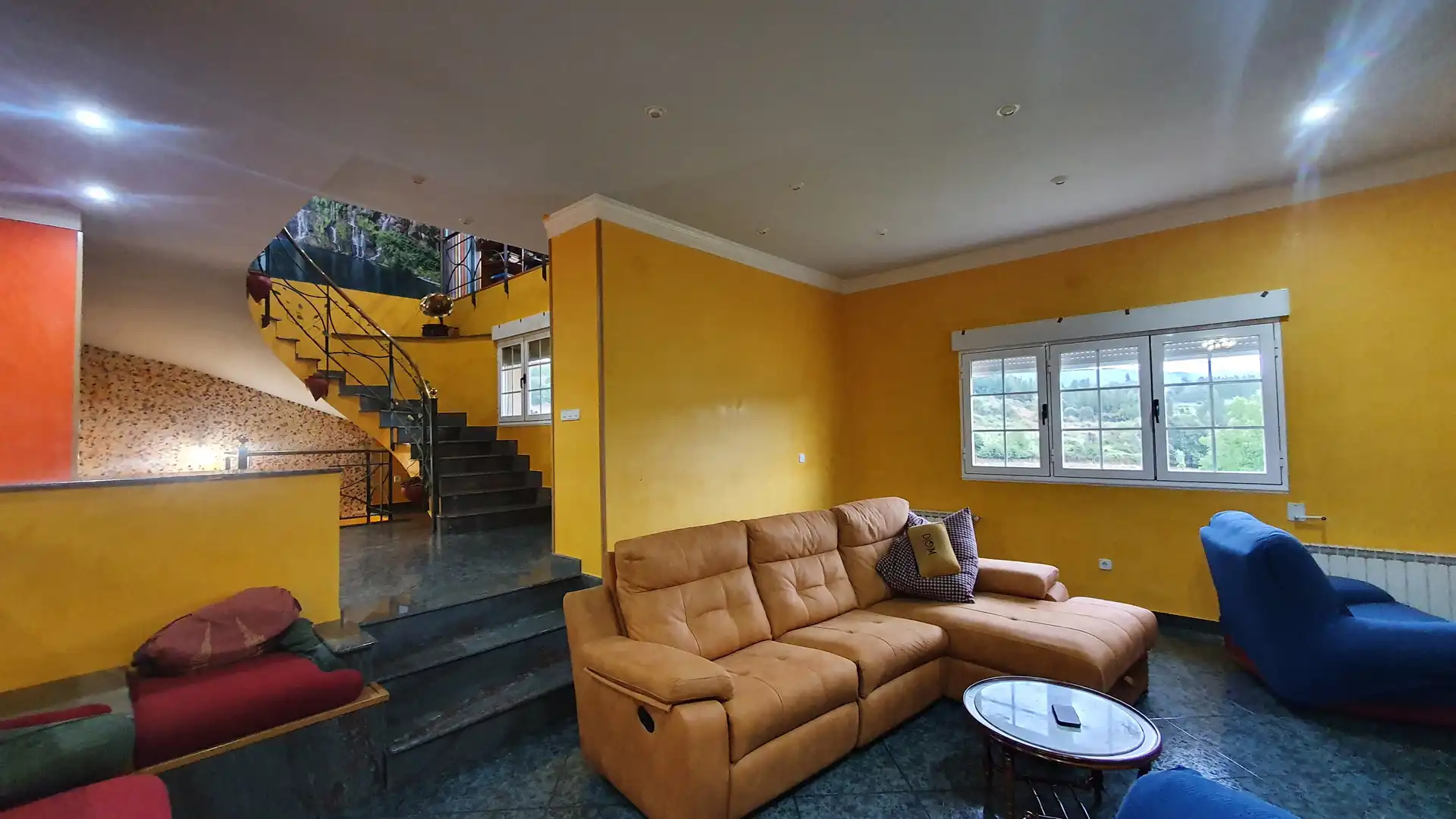 Sala de estar de Casa o chalet en venta en Vega de Espinareda con Calefacción, Jardín privado y Terraza