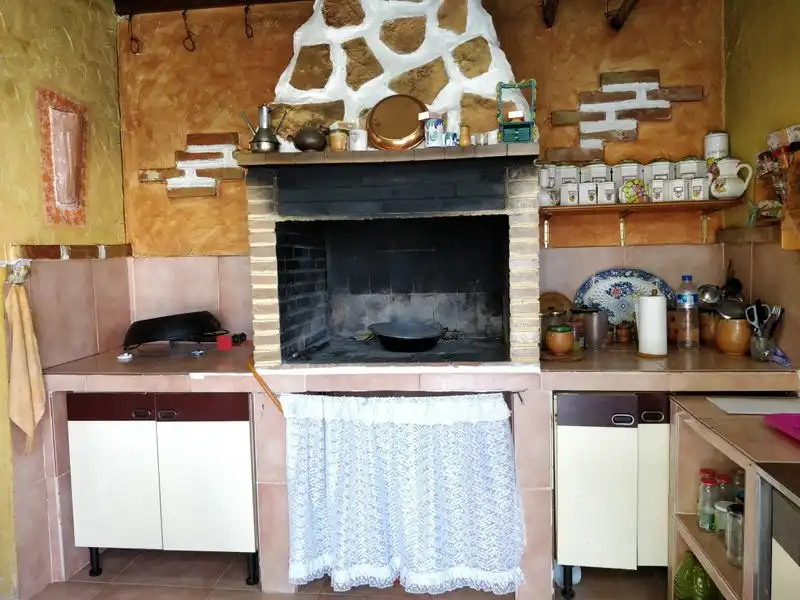 Küche von Haus oder Chalet zum Verkauf in Murcia mit Klimaanlage, Heizung und Privatgarten