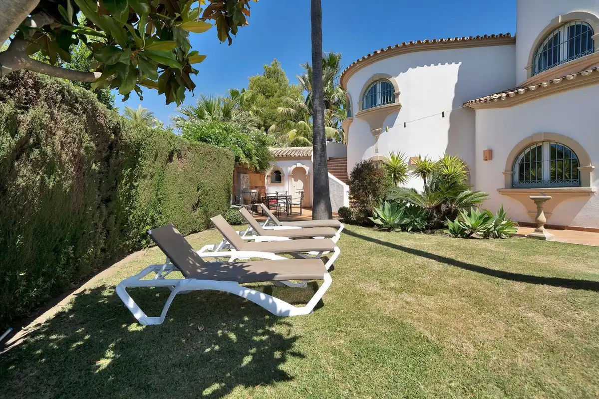 Jardín de Casa o chalet en venta en Marbella con Aire acondicionado, Calefacción y Jardín privado