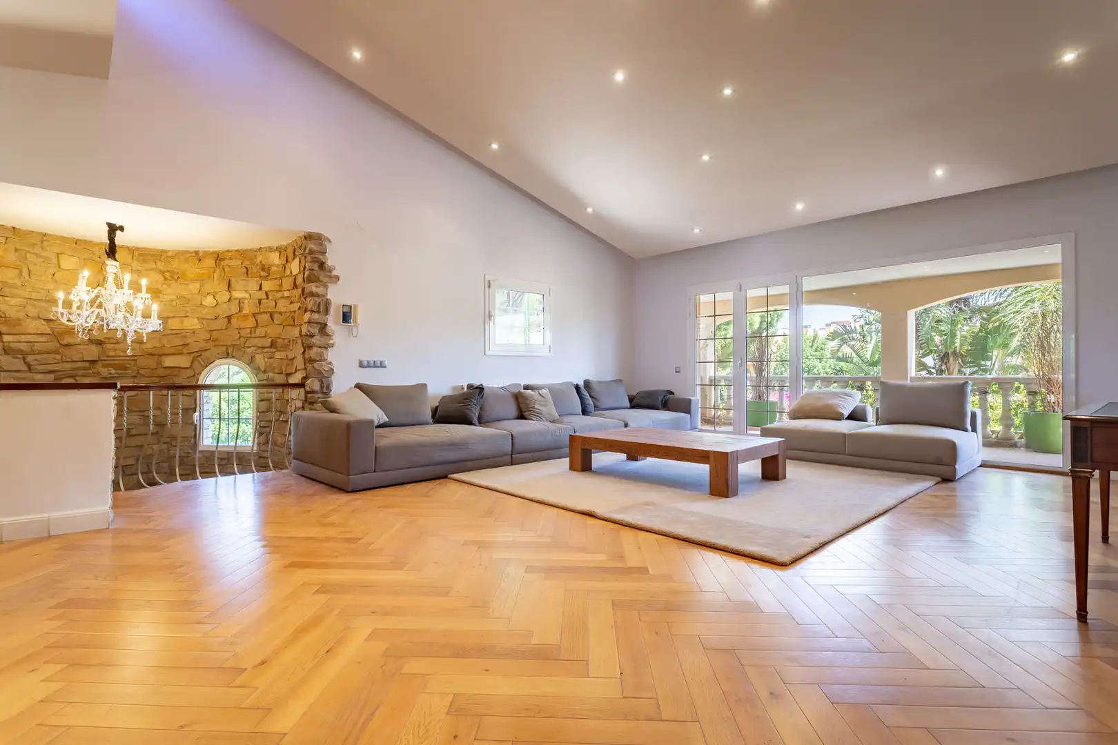 Sala d'estar de Casa o xalet en venda en Salou amb Aire condicionat, Calefacció i Jardí privat