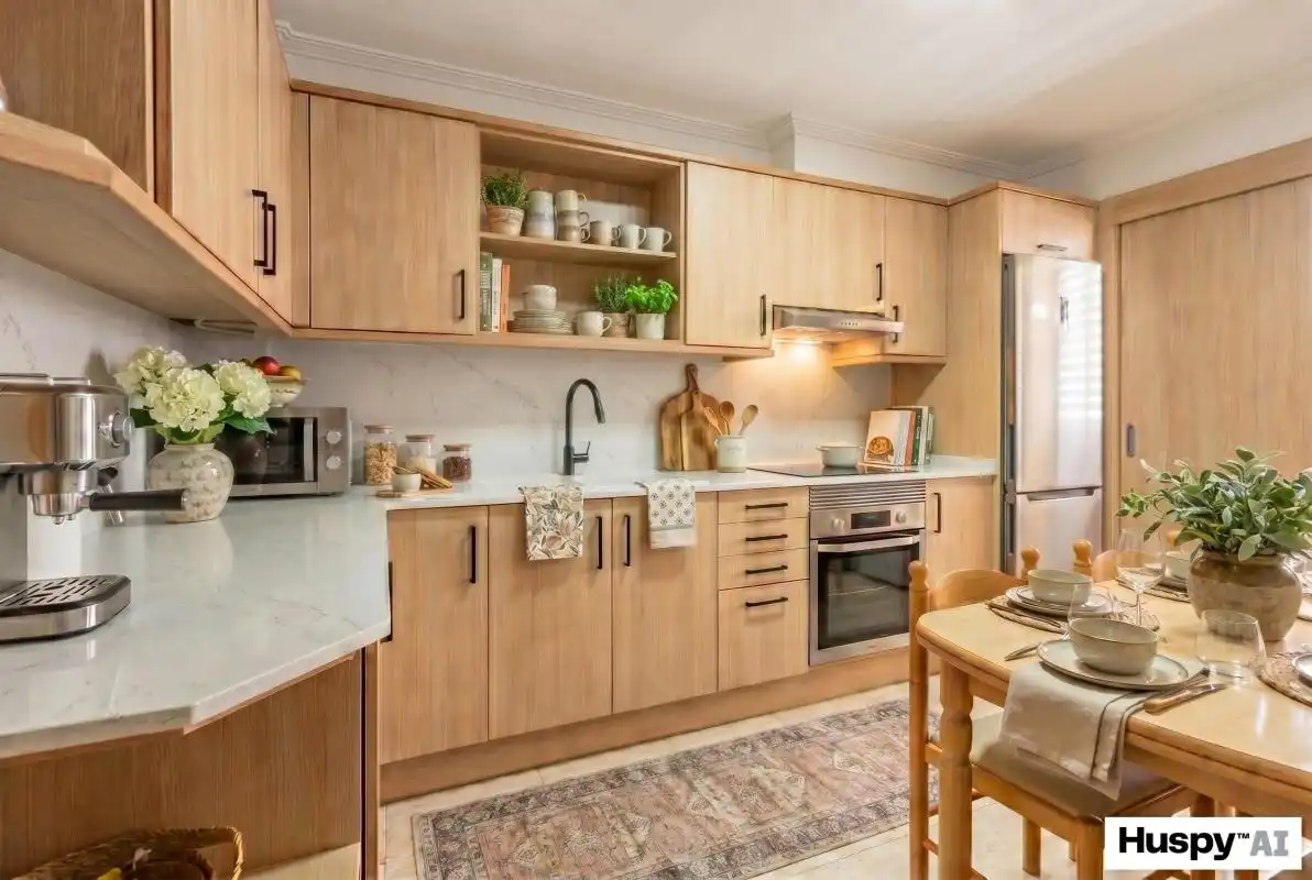 Cocina de Casa adosada en venta en Eivissa con Aire acondicionado, Calefacción y Jardín privado
