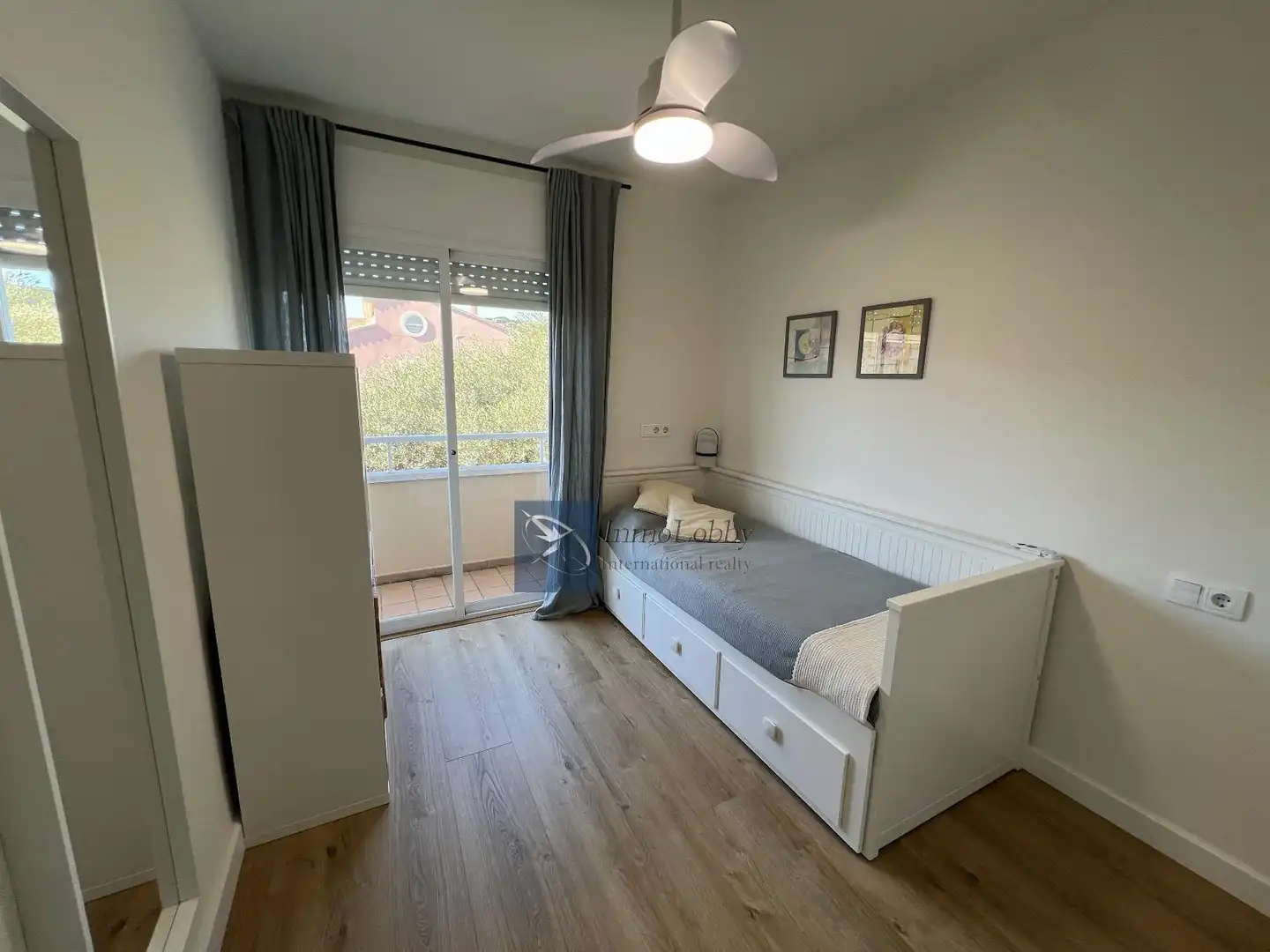 Schlafzimmer von Haus oder Chalet zur Miete in Sant Feliu de Guíxols mit Klimaanlage, Heizung und Terrasse