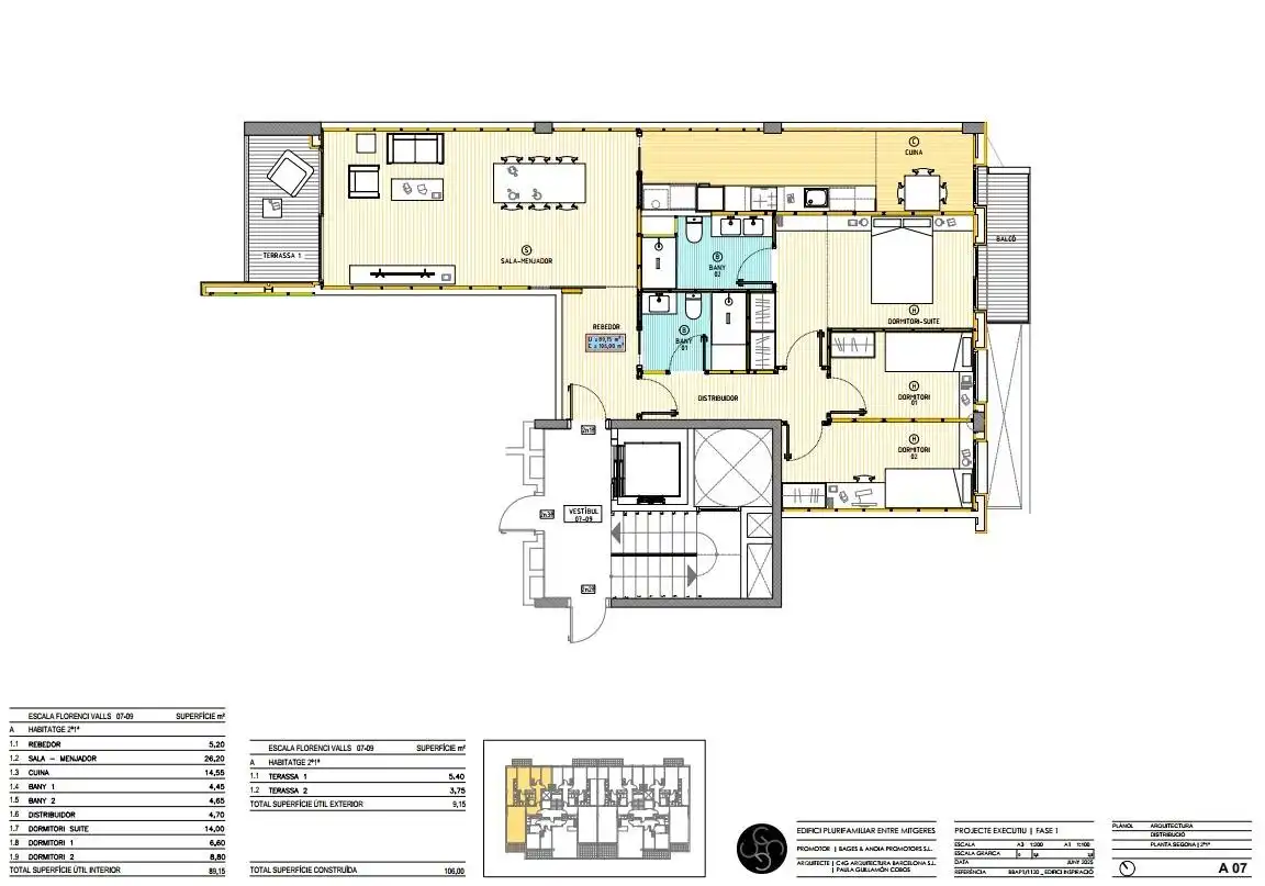 Wohnung mit Terrasse zum Verkauf in El Poble Sec, imagen 5