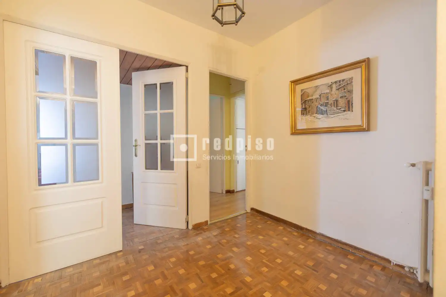 Schlafzimmer von Wohnung zum Verkauf in Madrid mit Klimaanlage, Heizung und Terrasse