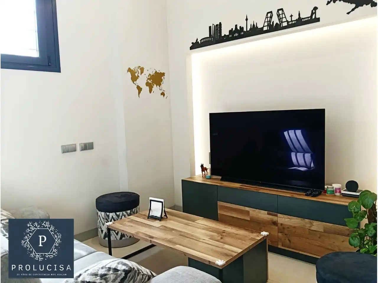 Sala d'estar de Pis en venda en Moraleja de Enmedio amb Calefacció