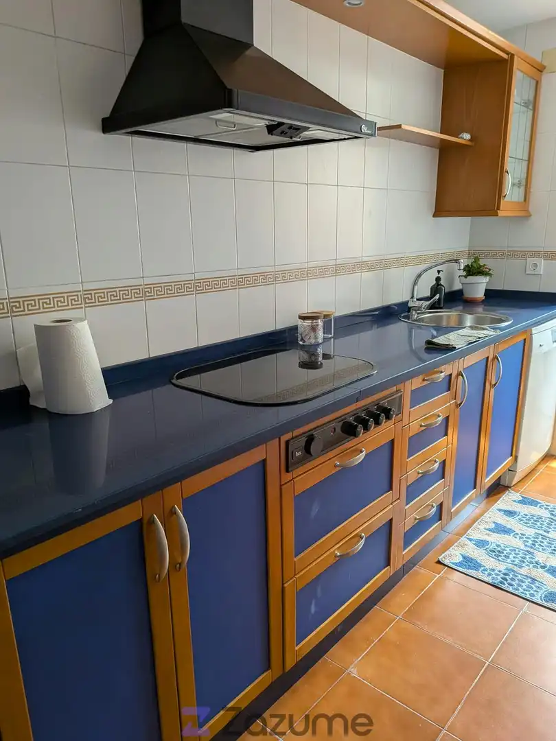Cuina de Pis de lloguer en Sevilla amb Aire condicionat, Calefacció i Parquet