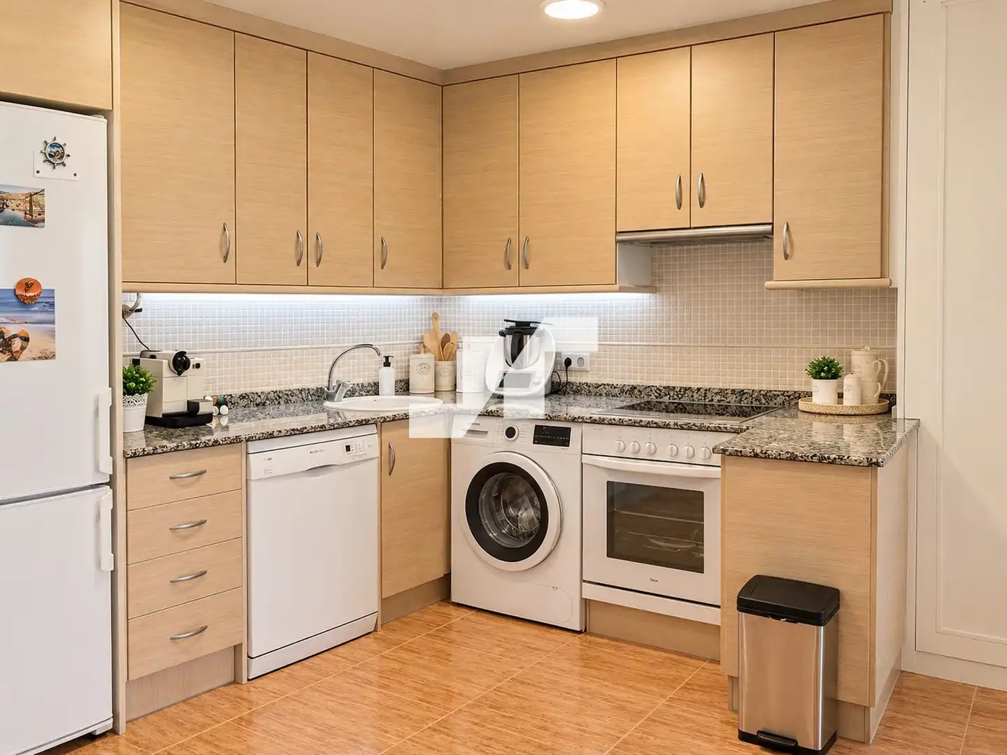 Kitchen of Apartments for rent in Moncofa  with Air Conditioner, Terrace and Swimming Pool
