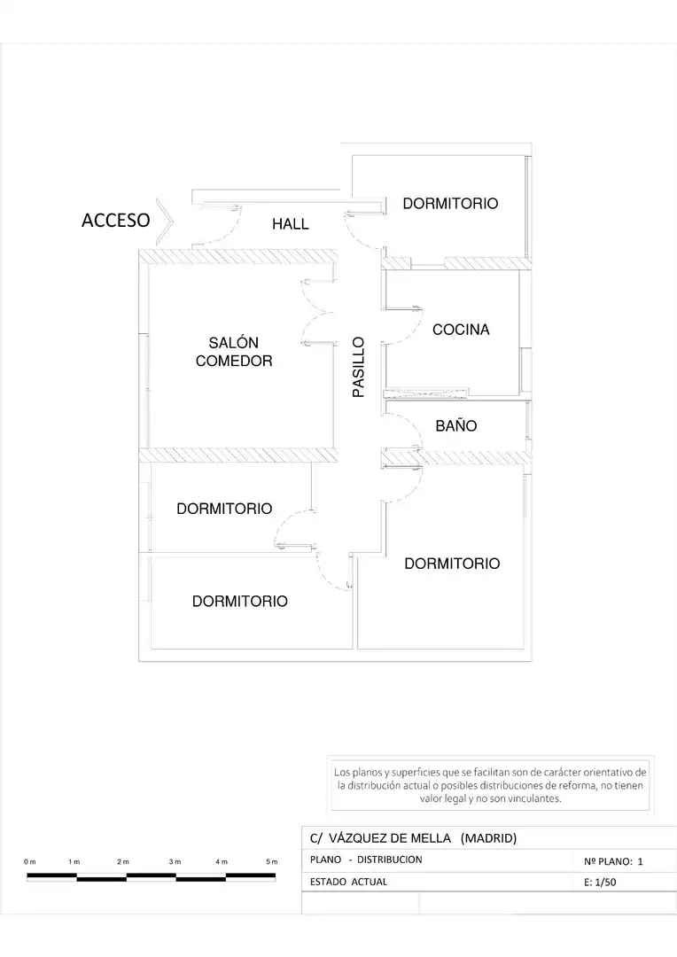 Piso en venta en Madrid con Calefacción