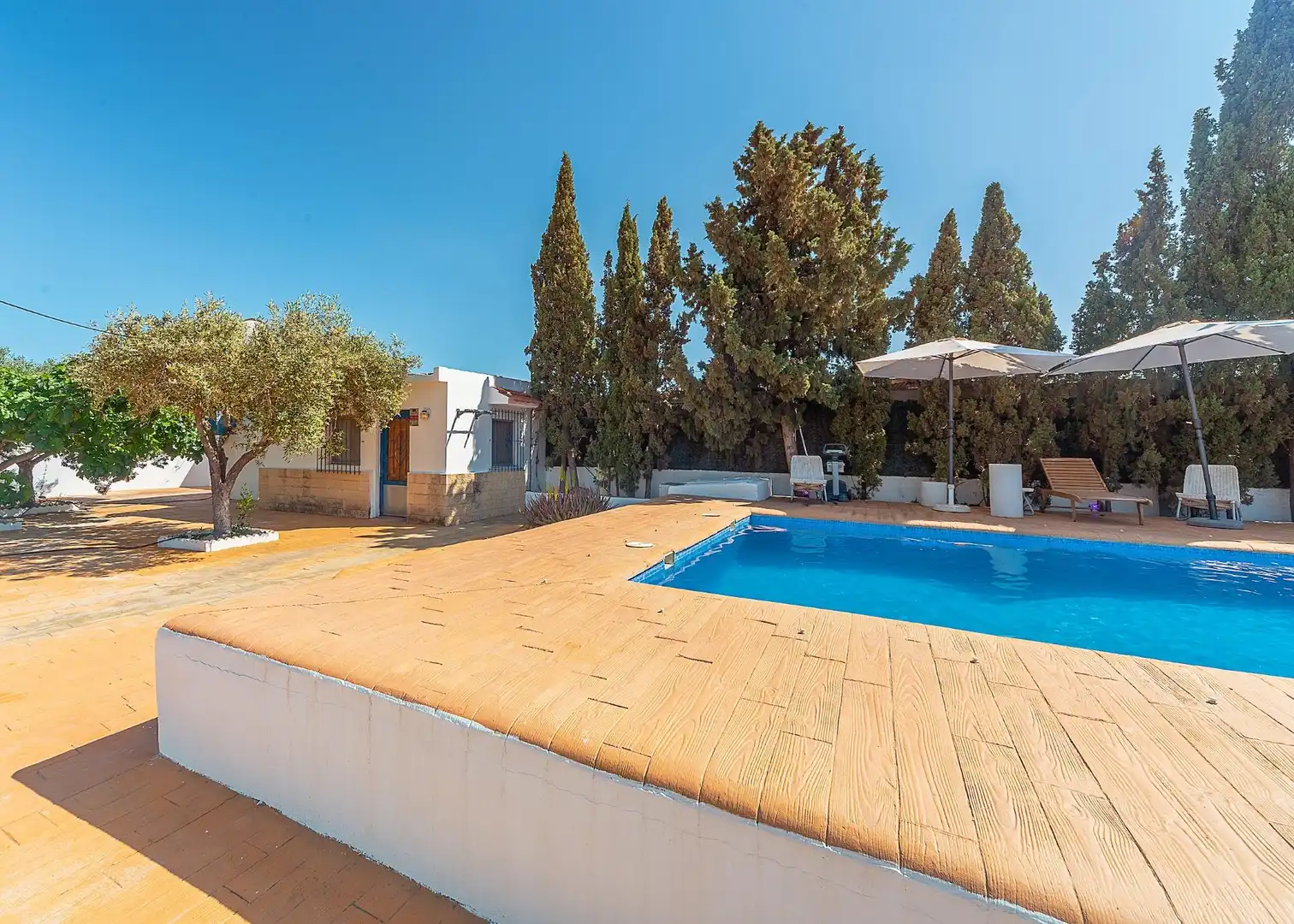 Swimming pool of Houses for sale in Alicante / Alacant  with Heating, Private garden and Storage room