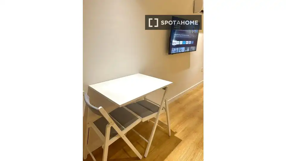 Exterior view of Flat for rent in Madrid  with Air Conditioner, Heating and Furnished