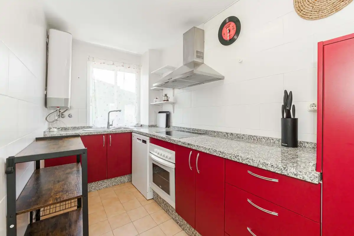 Kitchen of Flat for sale in Camas  with Air Conditioner, Heating and Storage room