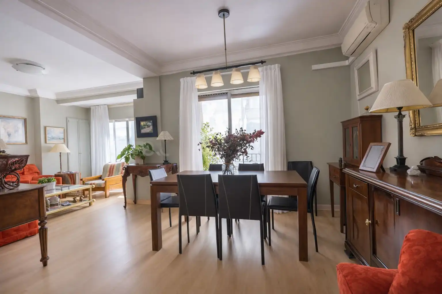 Dining room of Flat for sale in Madrid  with Air Conditioner, Heating and Terrace