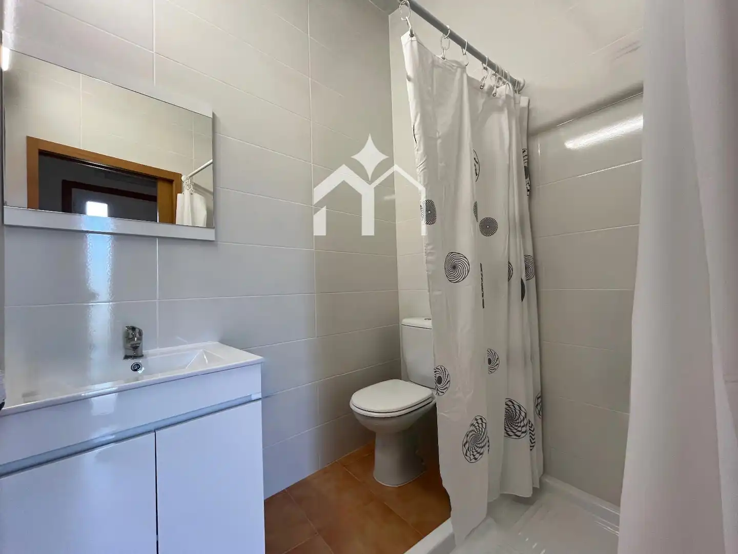 Baño de Casa o chalet en venta en Moaña con Calefacción, Parquet y Terraza