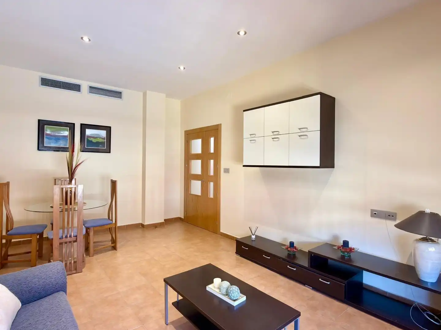 Sala de estar de Casa o chalet en venta en Librilla con Aire acondicionado, Calefacción y Terraza