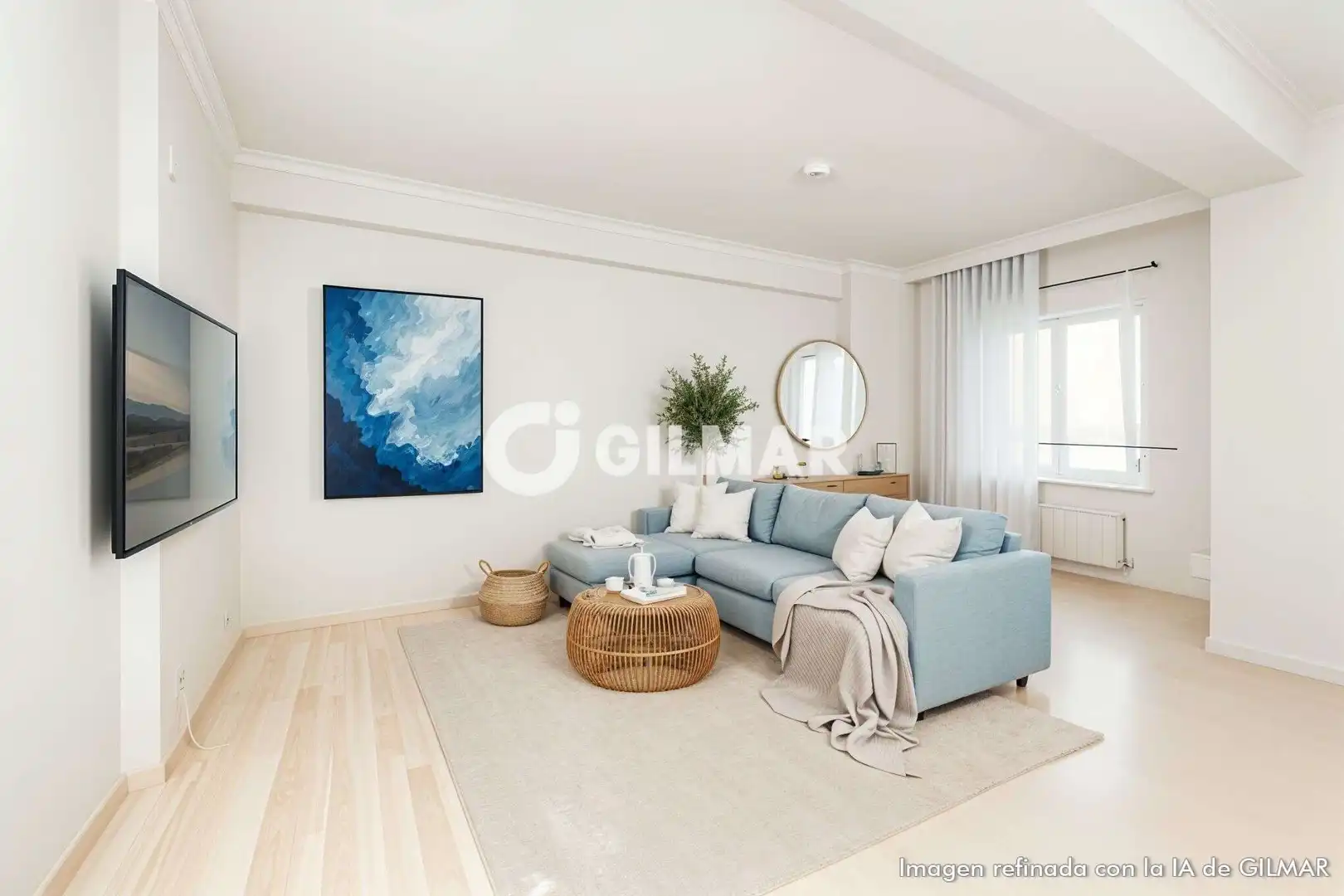 Living room of Flat for sale in Madrid  with Heating and Private garden