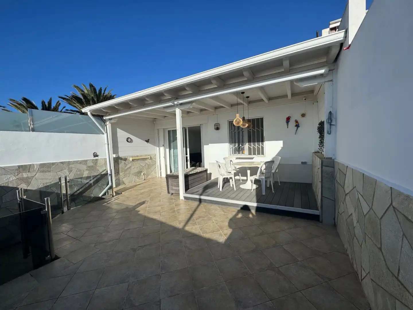 Terraza de Casa o chalet de alquiler en San Agustín - Bahía Feliz