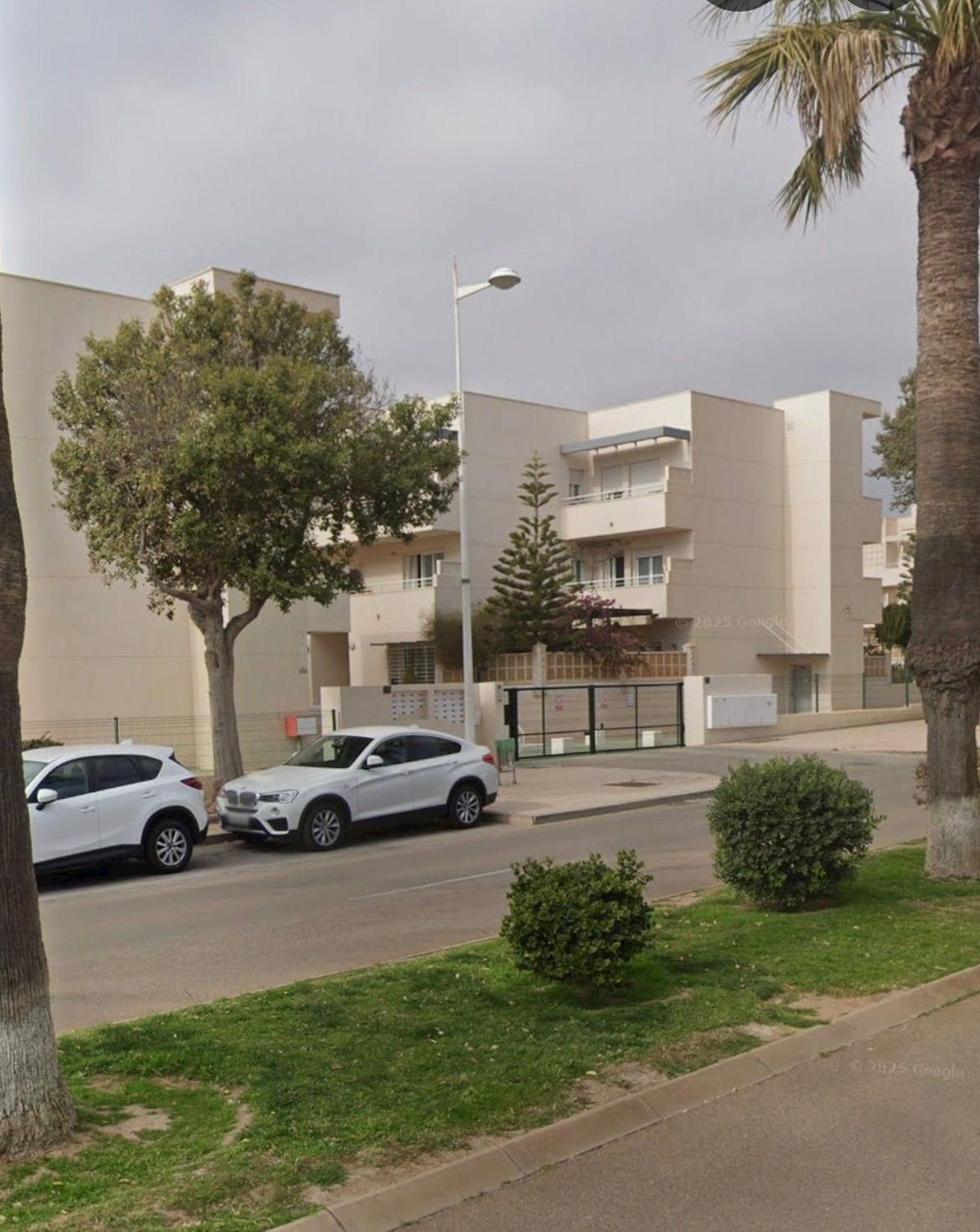 Exterior view of Planta baja for sale in  Almería Capital  with Private garden, Terrace and Community pool
