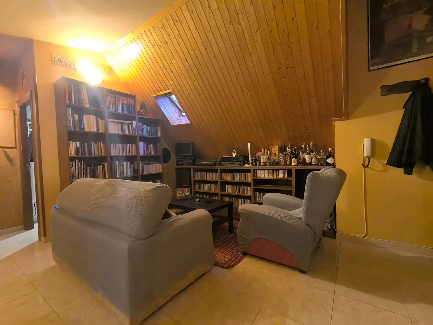 Sala de estar de Dúplex en venta en Cedeira con Calefacción y Parquet