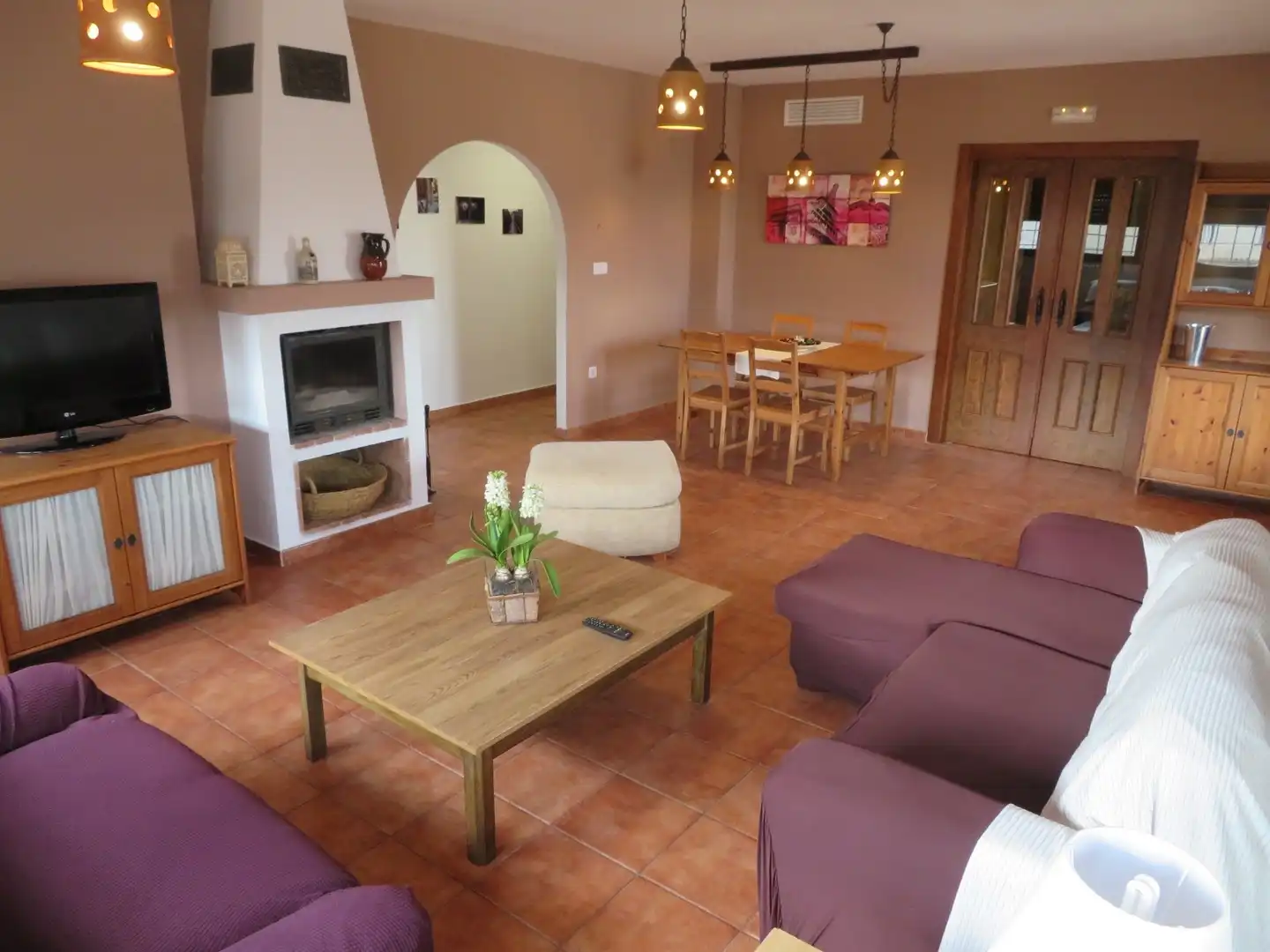 Living room of Houses for rent in La Unión  with Heating, Swimming Pool and Furnished