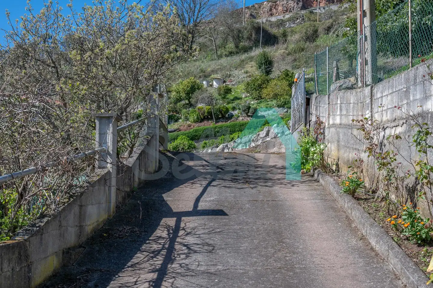 Vista exterior de Casa o xalet en venda en Oviedo  amb Jardí privat, Terrassa i Traster